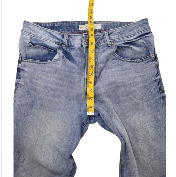 Lee Modern Series Jeans Light Wash Straight Fit Classic Stretch Men’s Size 33 - Picture 6 of 13